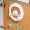 FaSoLa Wall Mount Pot Lid Organizers Pot Cover Holder Rack Cabinet Door Organizer Pot Hangers Racks Pan Storage Racks Kitchen - Imagen 4