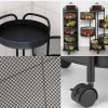 Cheap Vegetable And Basket Storage Shelf Metal Plastic round 4 Tier Or Fruit Rack Kitchen - Imagen 2