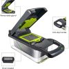 2023 Top Seller Kitchen 12 in 1 Fruit Veget Tools Manual Mandoline Slicer Onion Cutter Peeler Veggie Chopper Vegetable Slicer - Imagen 2