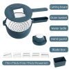 Dropshipping Multifunctional Kitchen Household Manual Slicer Kitchen Tools Accessories Potato Masher Cooking Kitchen Items - Imagen 5